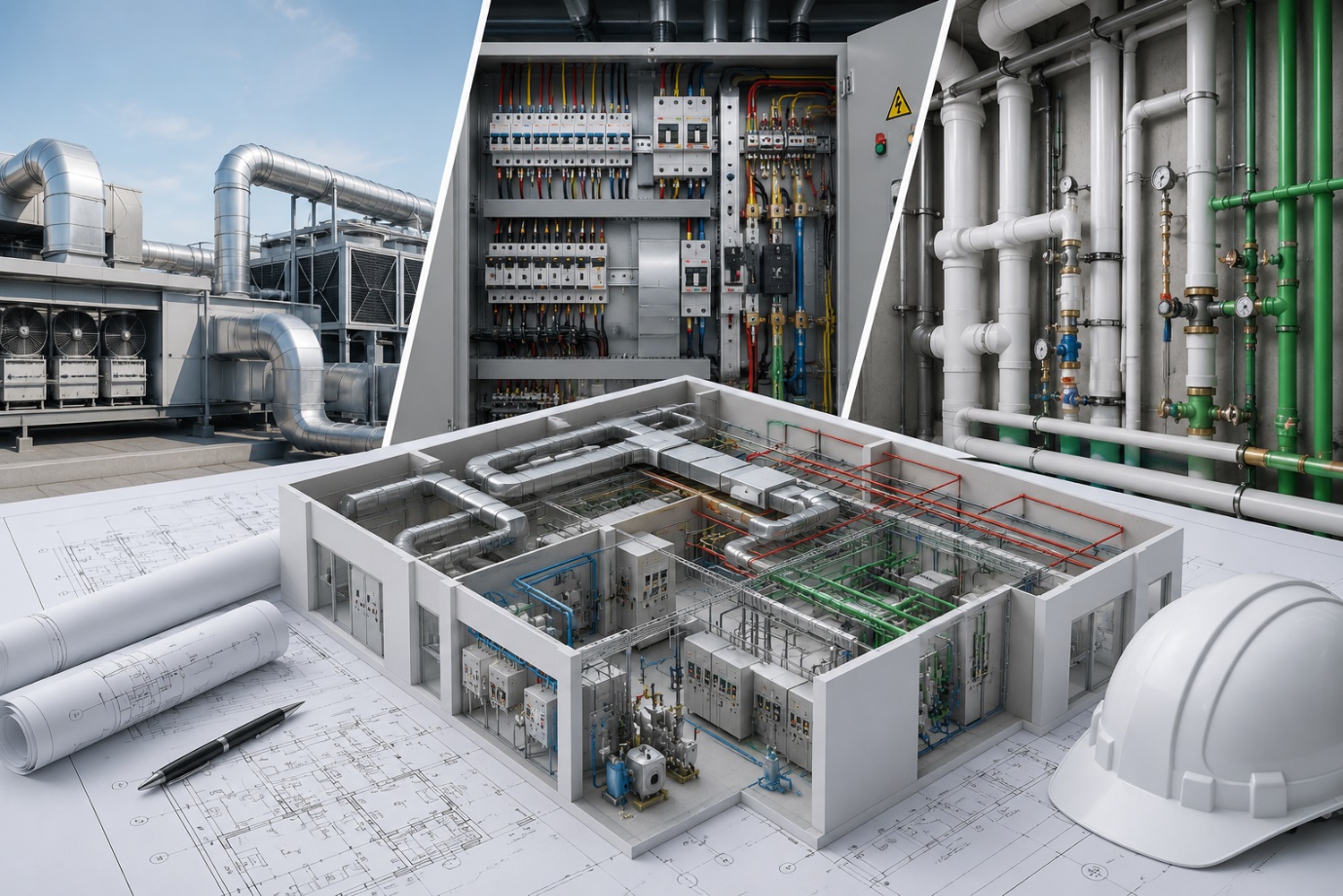 MEP (Mechanical, Electrical & Plumbing) Design Services